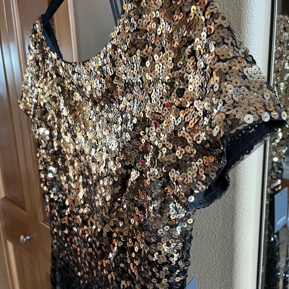 🍃💕NWT MARINA Ombré Sequin Midi Sheath Dress - Picture 5 of 10
